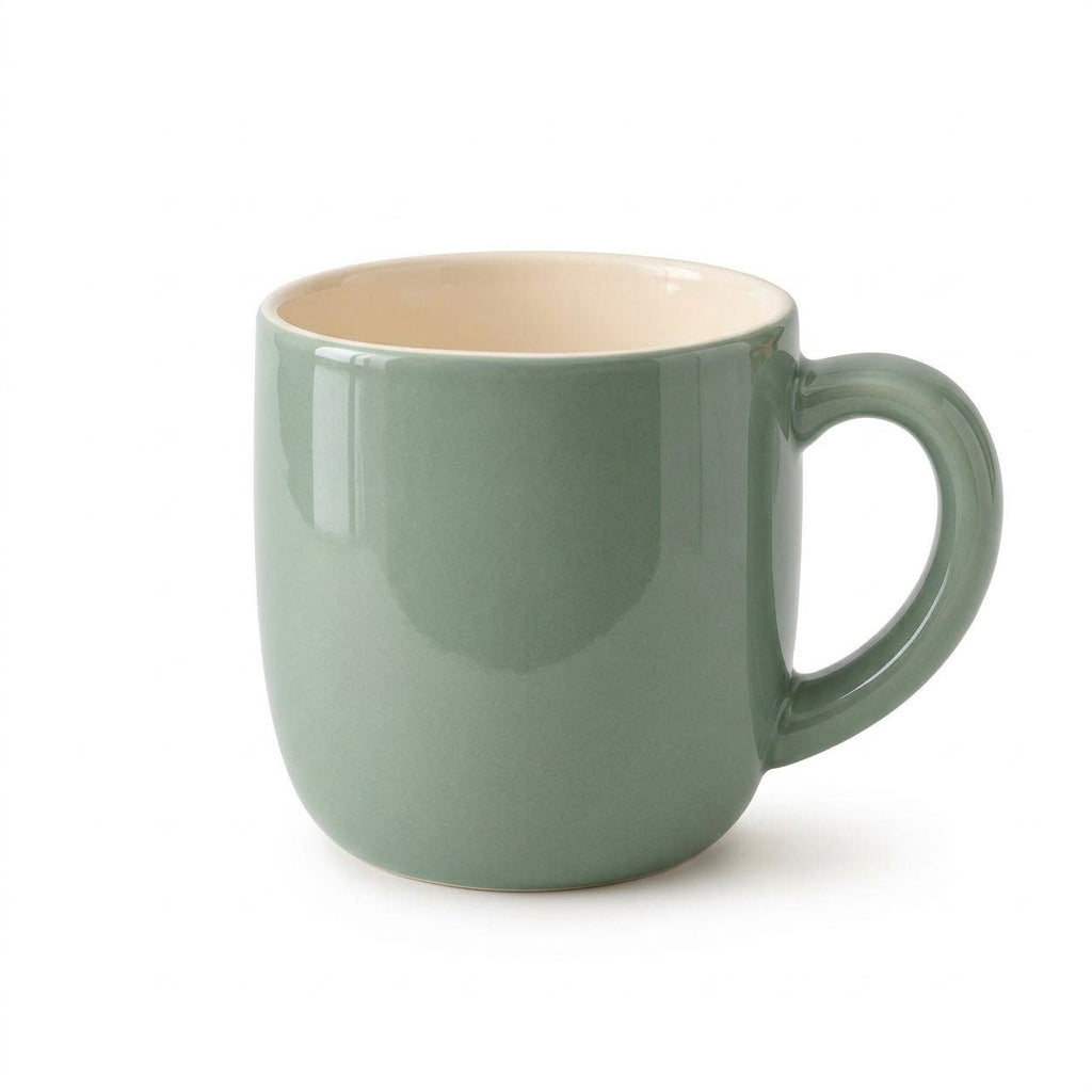 qvxzjm Sage Green Ceramic Mug