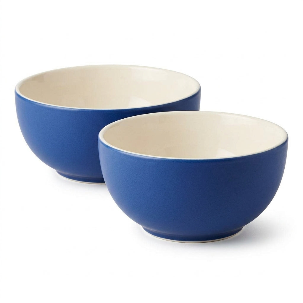 qvxzjm Sage Green Ceramic Bowls, Set of 2